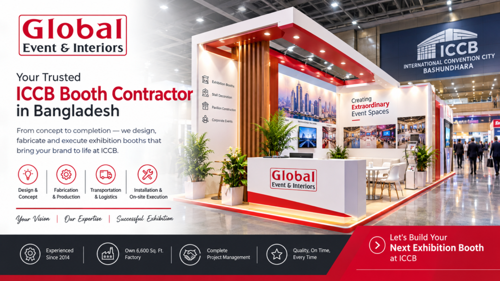 ICCB booth contractor in Bangladesh