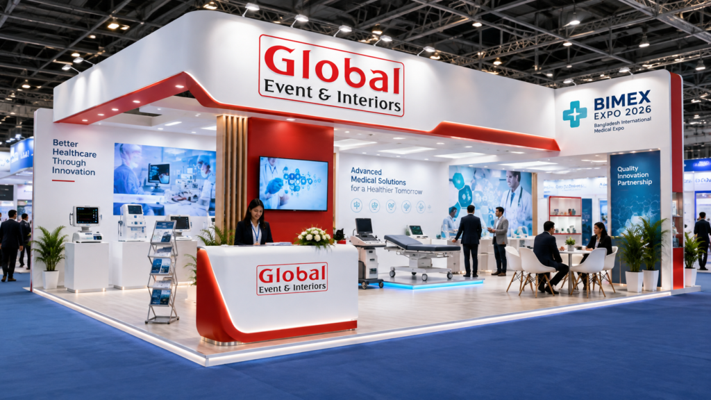 exhibition stand fabrication company for BIMEX Expo Bangladesh