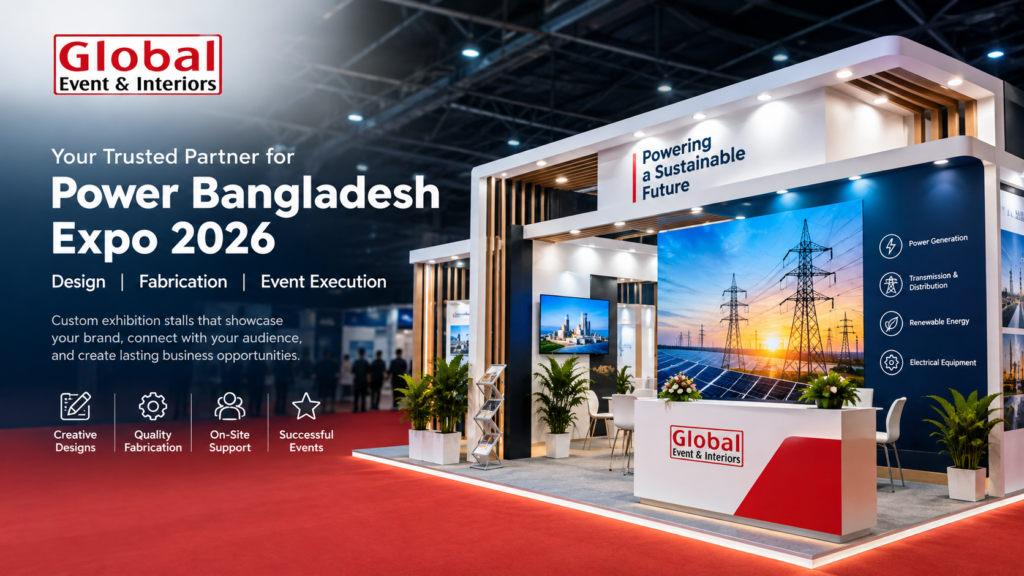 exhibition stall fabricator for Power Bangladesh Expo