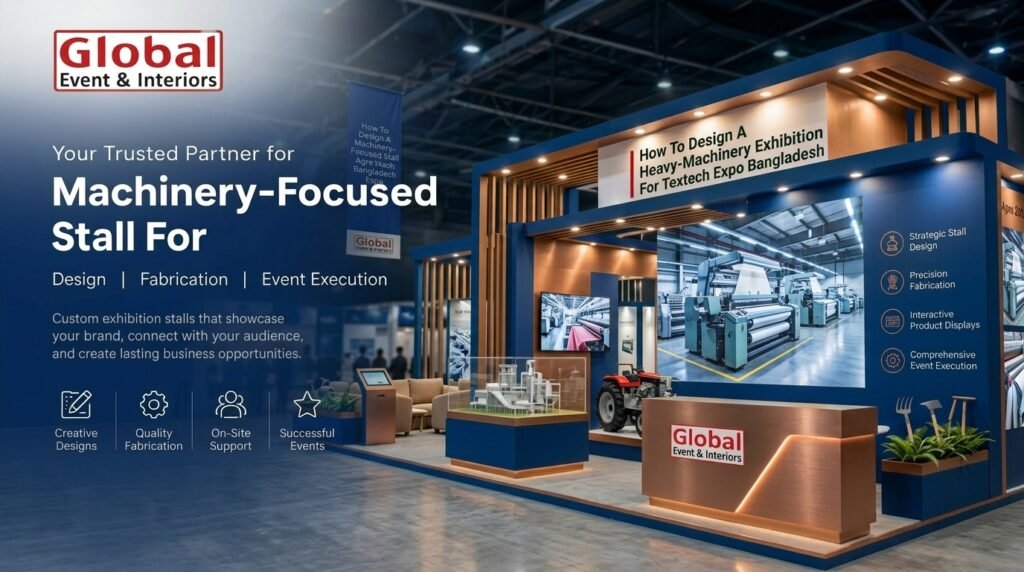 How To Design A Heavy-Machinery Exhibition Stand For Textech Expo Bangladesh