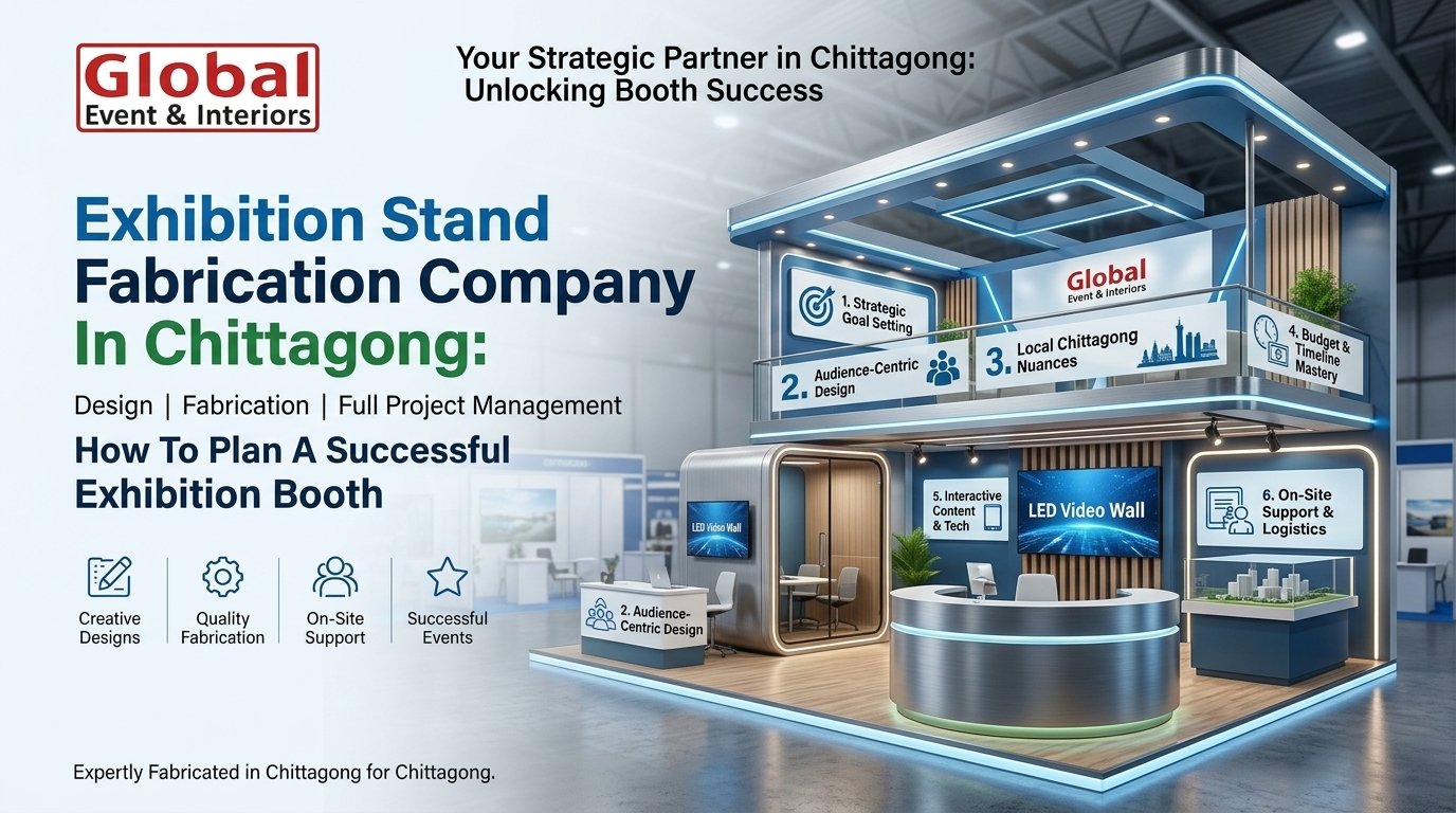 Exhibition Stand Fabrication Company In Chittagong: How To Plan A Successful Exhibition Booth