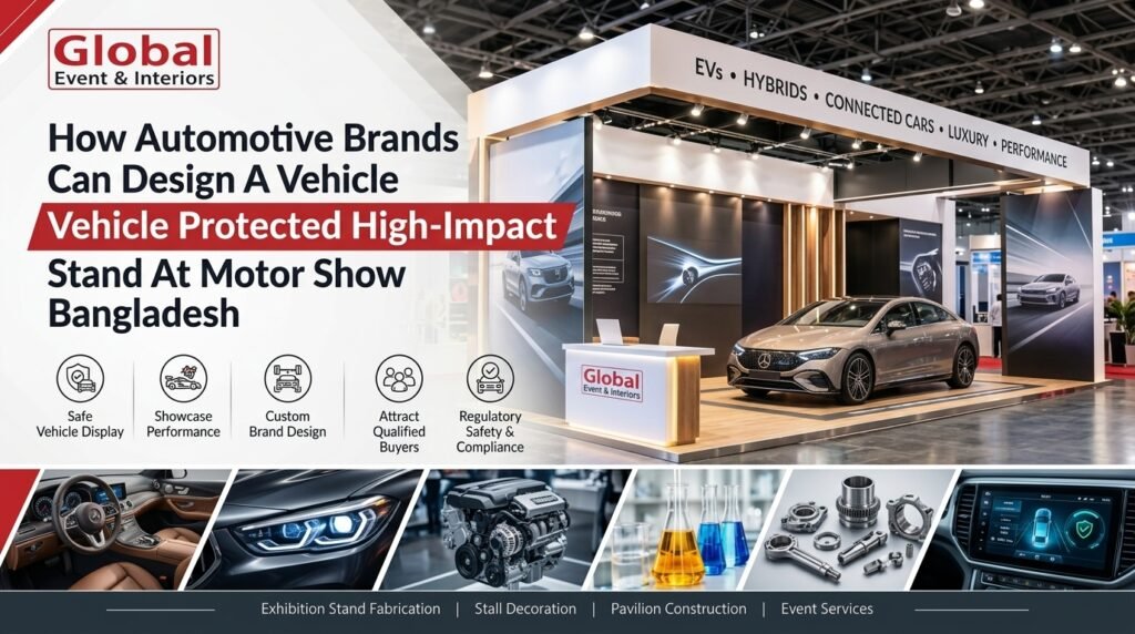 How Automotive Brands Can Design A Vehicle Protected High-Impact Exhibition Stand At Motor Show Bangladesh