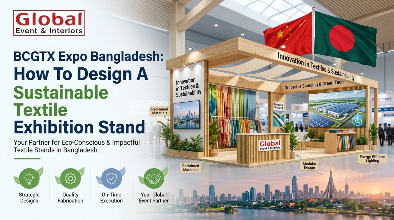 BCGTX Expo Bangladesh: How To Design A Sustainable Textile Exhibition Stand