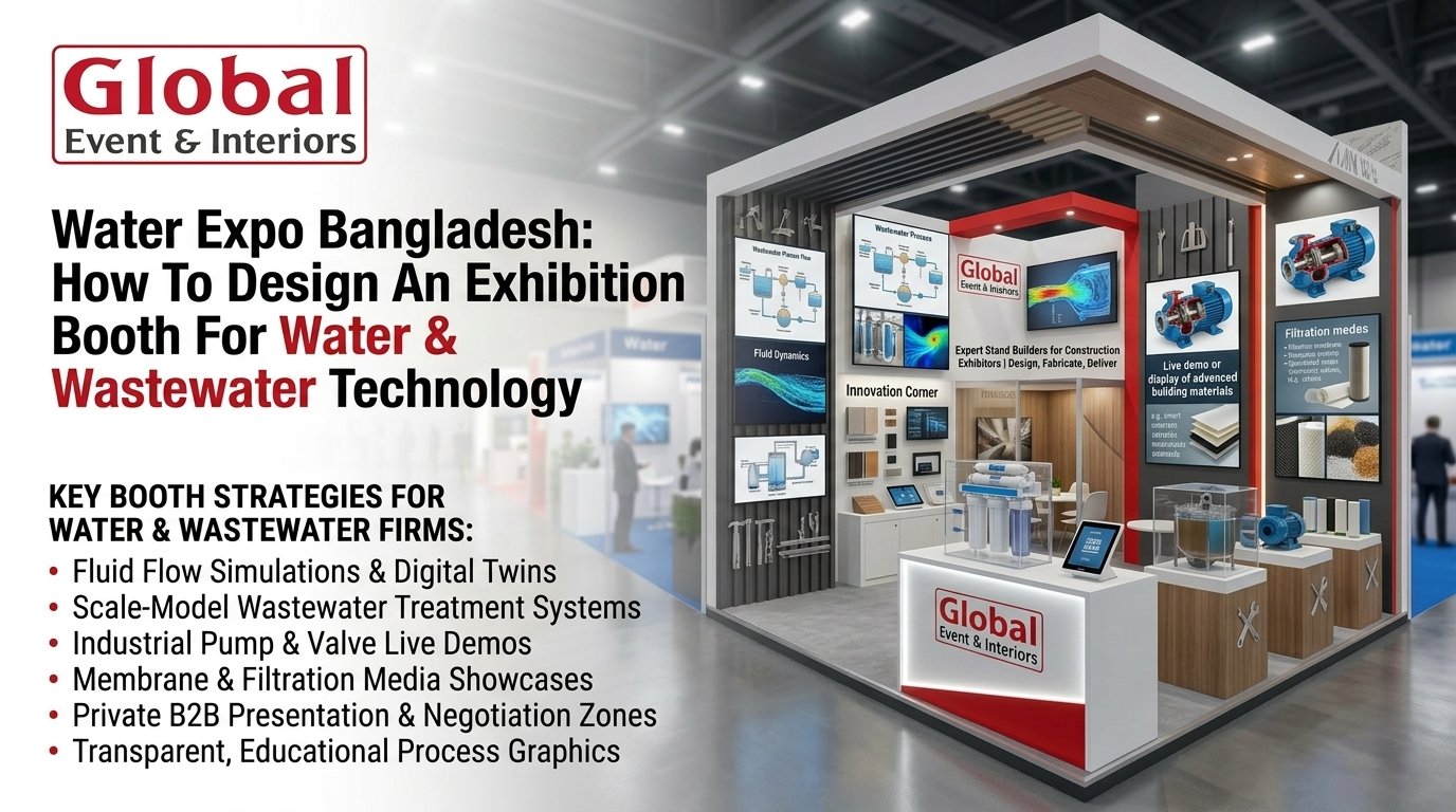 How to Design an Exhibition Booth for Water & Wastewater Technology at Water Expo Bangladesh