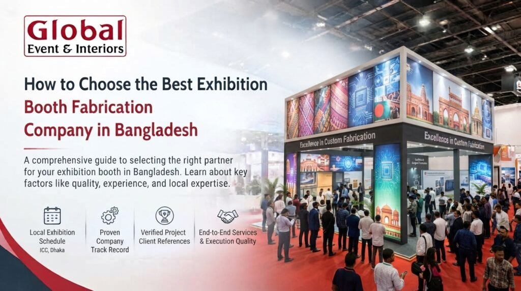 exhibition booth fabrication company in Bangladesh