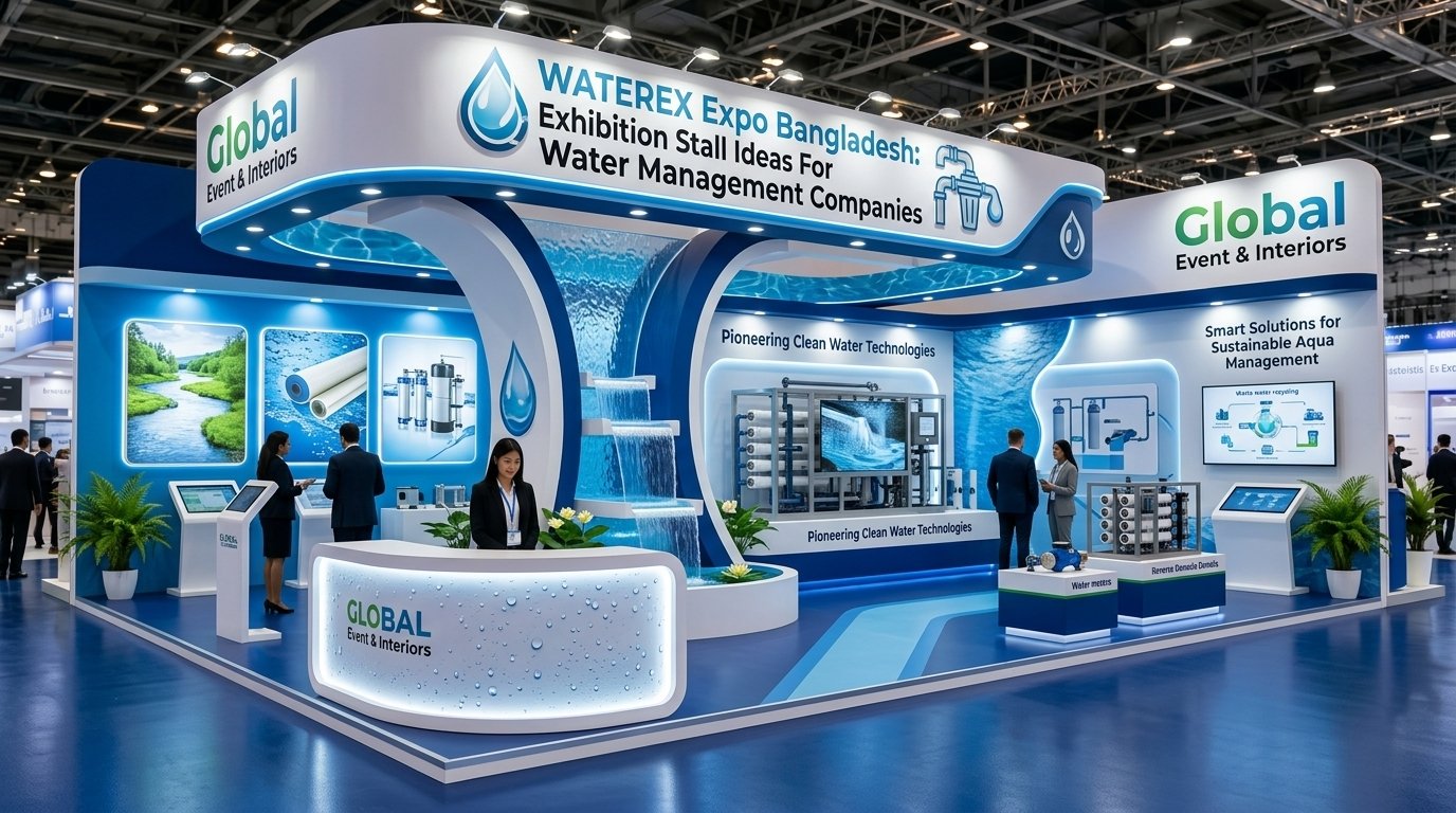 WATEREX Expo Bangladesh: Exhibition Stall Ideas For Water Management Companies