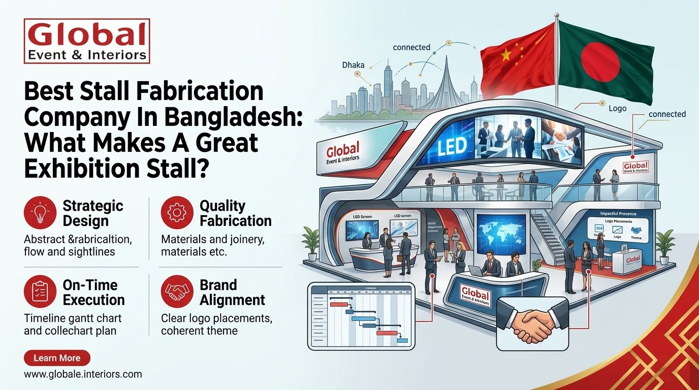 Best Stall Fabrication Company In Bangladesh: What Makes A Great Exhibition Stall?