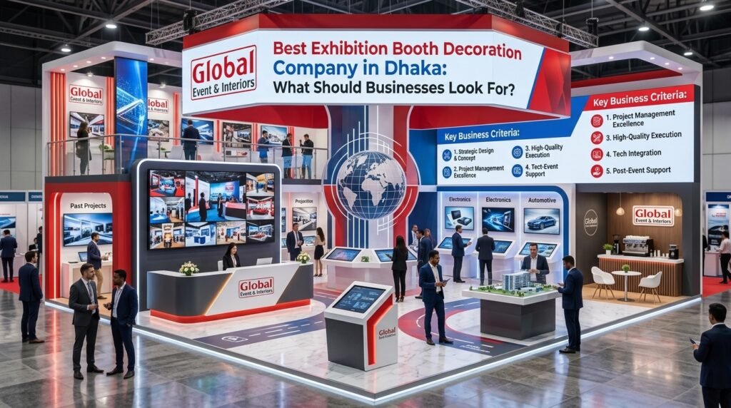 Best Exhibition Booth Decoration Company in Dhaka: What Should Businesses Look For?