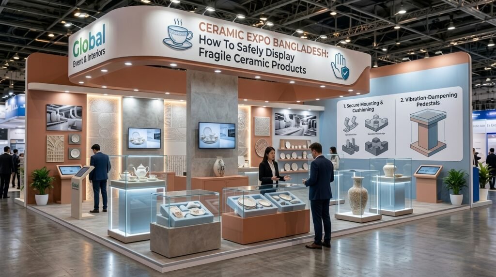 How To Safely Display Fragile Ceramic Products At Ceramic Expo Bangladesh