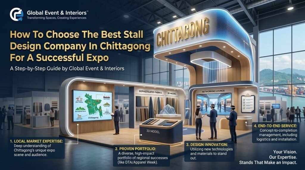 How To Choose The Best Stall Design Company In Chittagong For A Successful Expo