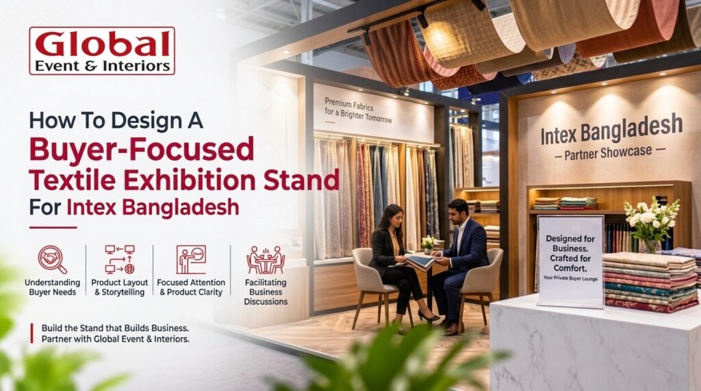 How To Design A Buyer-Focused Textile Exhibition Stand For Intex Bangladesh
